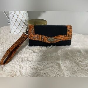 Stunning Ethnic Wristlet purse, wallet